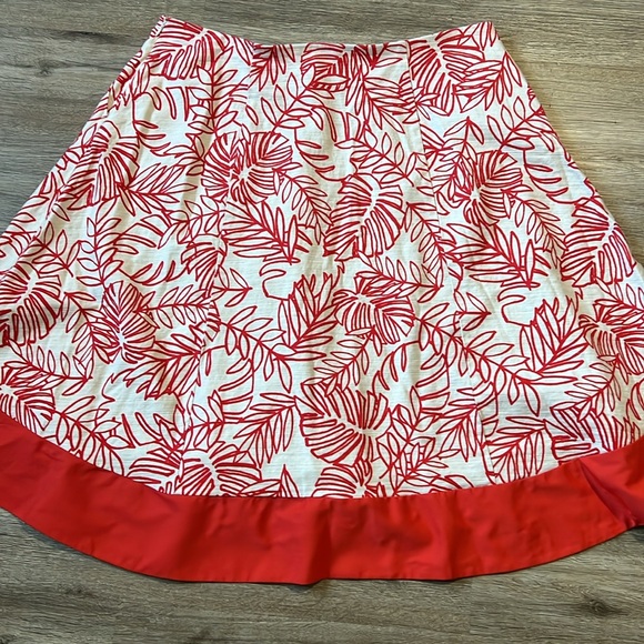 LANE BRYANT Full Skirt with Colorblock Hem Size 18 - Picture 4 of 9